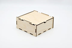 AmericanElm Pack of 2 Handcarved Jewellery Box Jewel Storage Organizer Great Gift Ideas