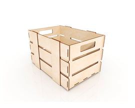 wooden Open box