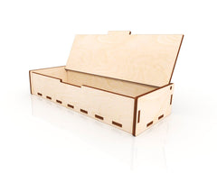 AmericanElm Small Wooden Rectangular Box for Ring, Jewellery, pandrive, keys