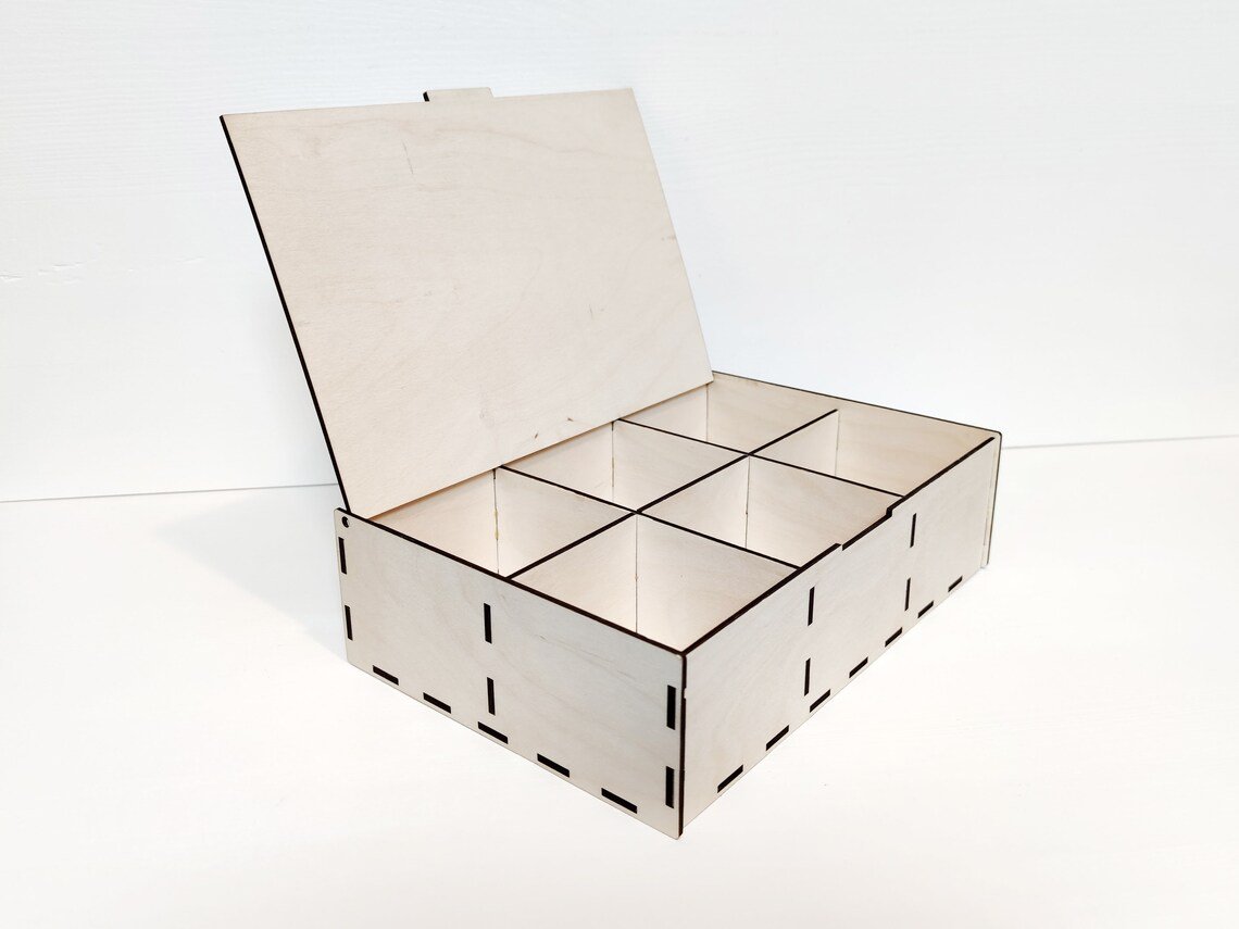 wooden box for decoration