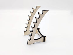 Natural Wood Paint Brush Holder