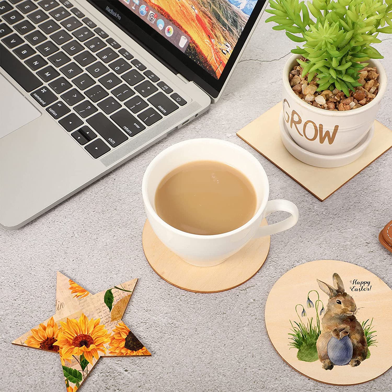 cutout unfinished round