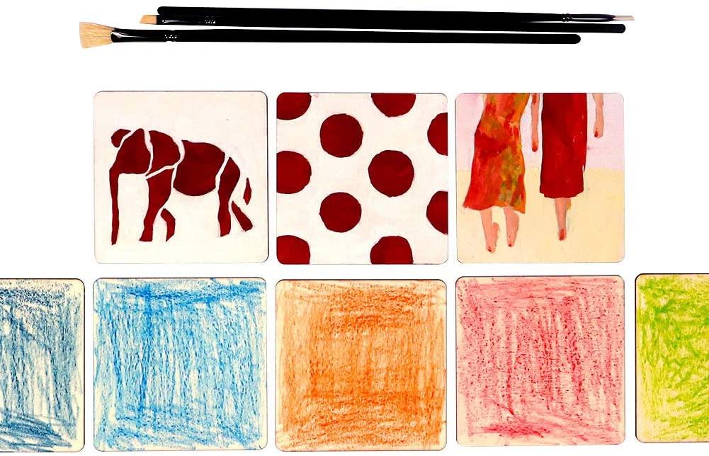 circle cutouts Blank slices