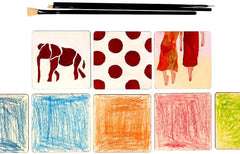 circle cutouts Blank slices