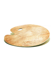 American-Elm Brown Colour Palette Oil/Acrylic Paint Tray, Painting Tray for Artist Drawing (12 x 9.5 inch)