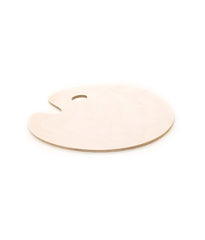 American-Elm Wooden Colour Mixing Tray Palette for Professionals