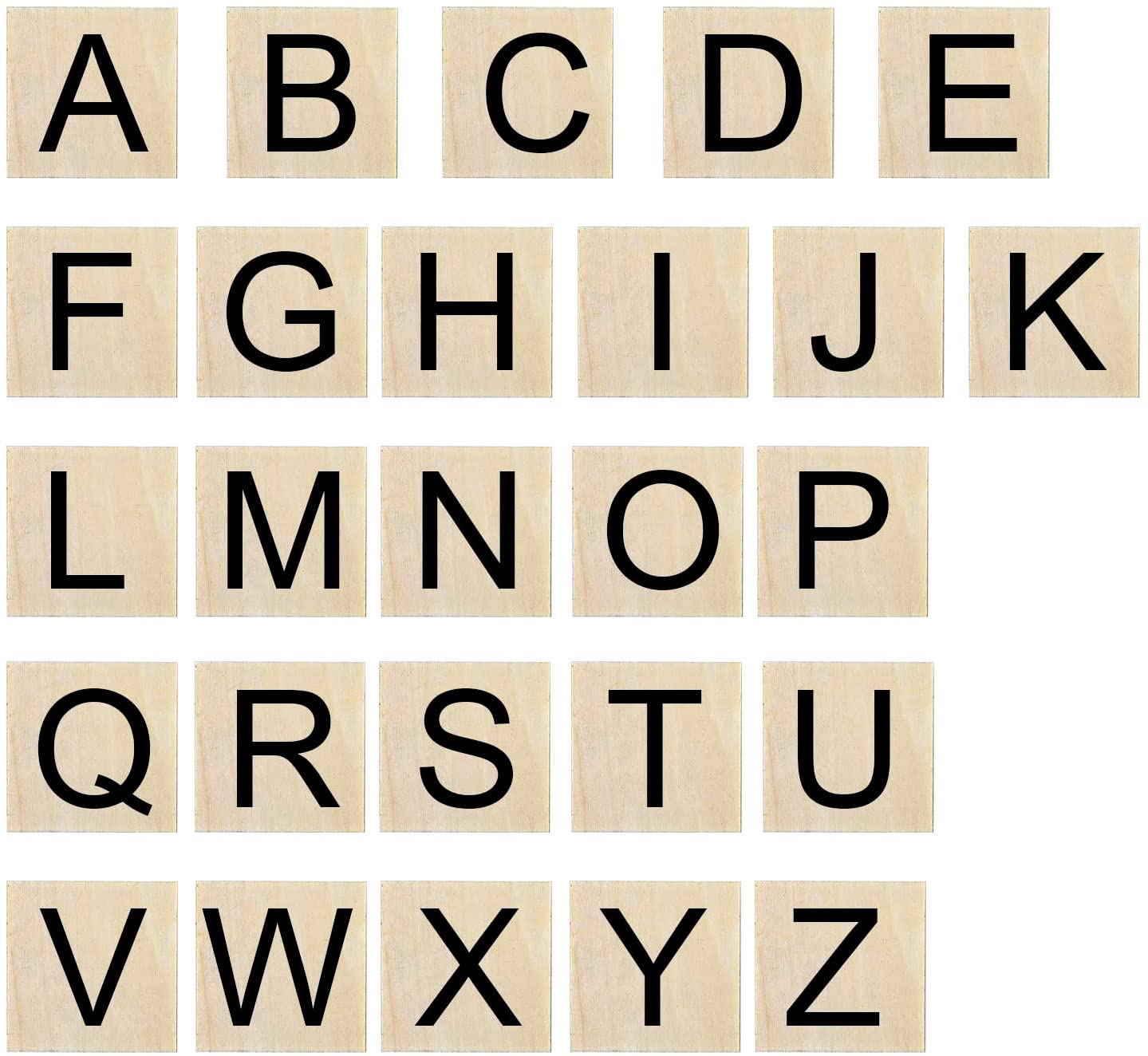 wooden cutout squared for painting