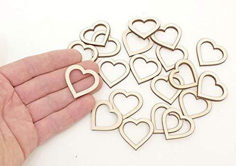Heart Cutouts Craft Shapes.