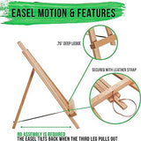 Wooden Display Easel Tripod Stand 
