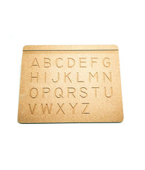 AmericanElm Alphabet Tracing Board for English Upper Case- ABCD Creative Learning Toys for Kids
