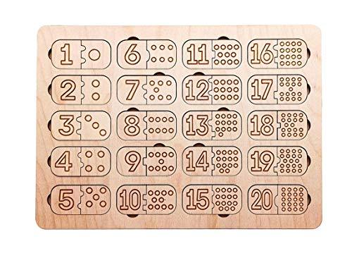 Numbers Puzzle learning toys for kids