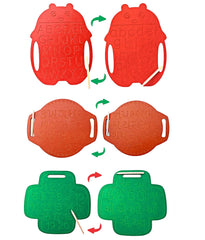 Gujarati alphabets tracing board for kids