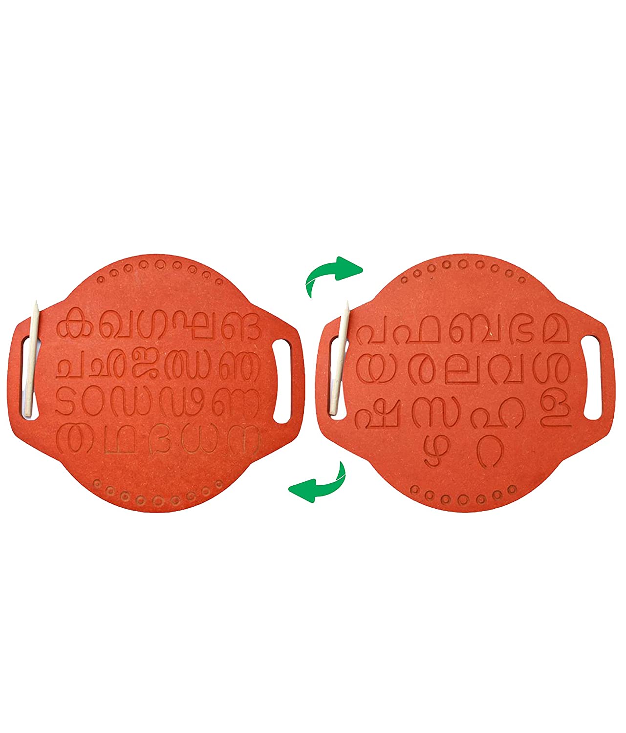 alphabet tracing board malayalam