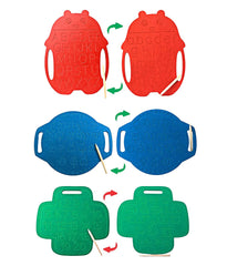 Telugu alphabets tracing board for kids