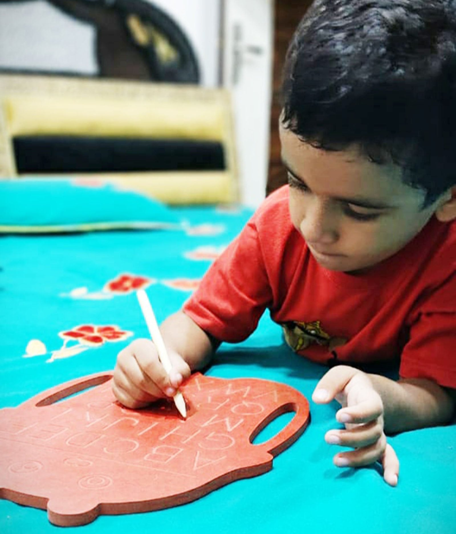 Telugu Alphabet Tracing Boards on cliths.com