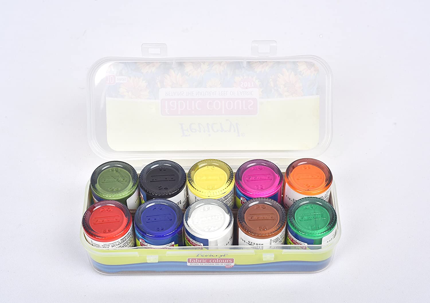 Fevicryl Fabric Colour kit (10 x 15ml)