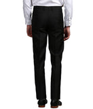 jet black formal trouser for men