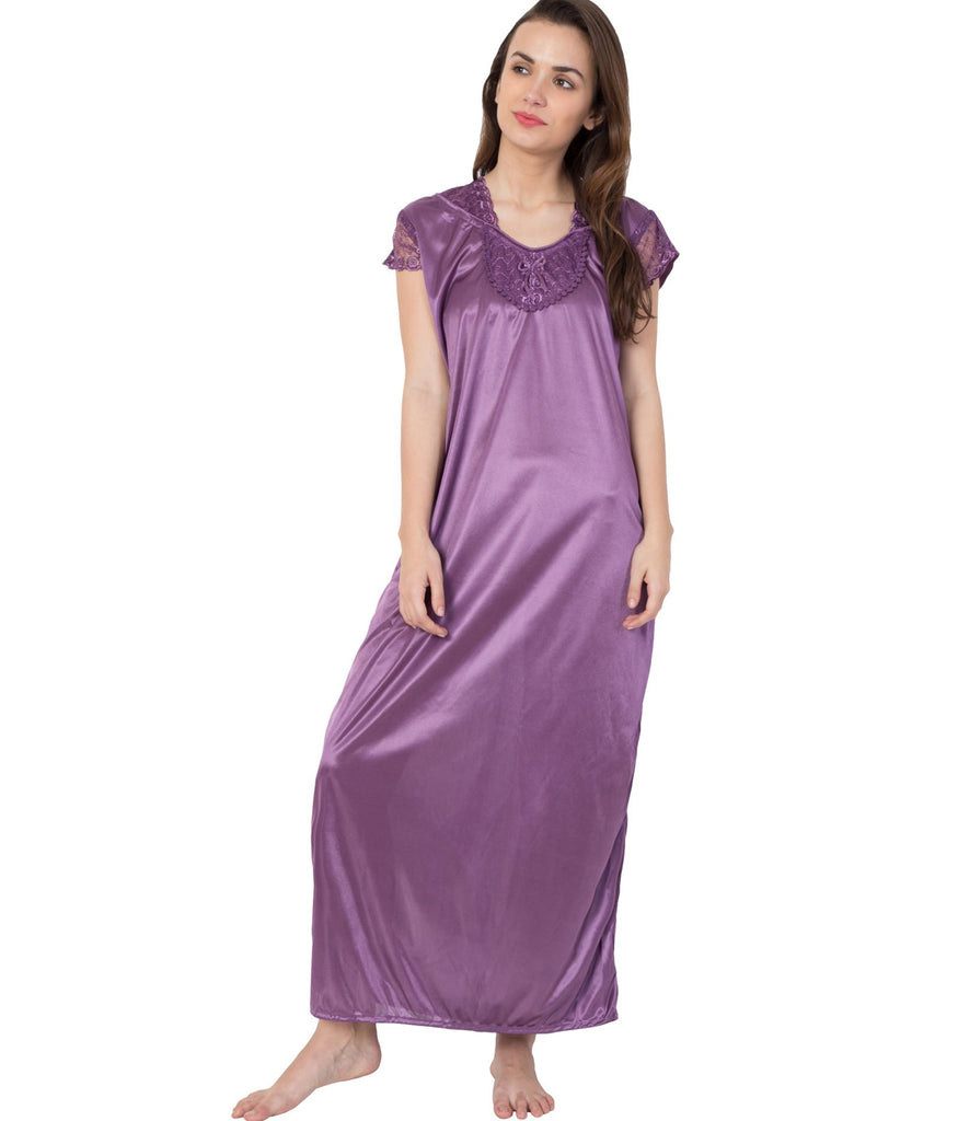 liuyffan Women's Nightdress And Dressing Gown Satin Sexy Sleepwear Night  Dress Short Negligees Sleeping Shirts Women (Beige, L) at Amazon Women's  Clothing store