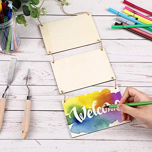 Unfinished Wood Banners