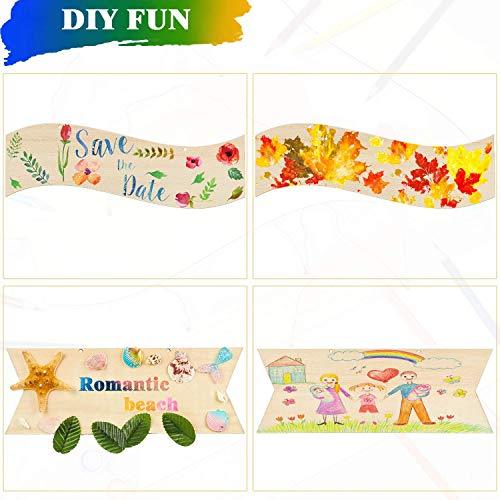 Wooden Slices Banners with Ropes