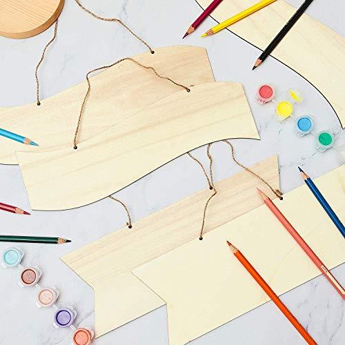 Unfinished Wood Banners