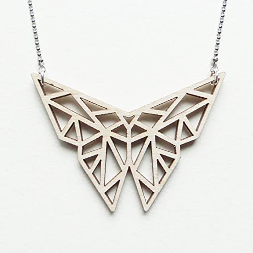 Necklace for Women Wood