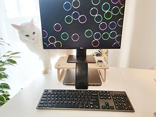 Shelf Home Office Furniture Wood Computer Desk