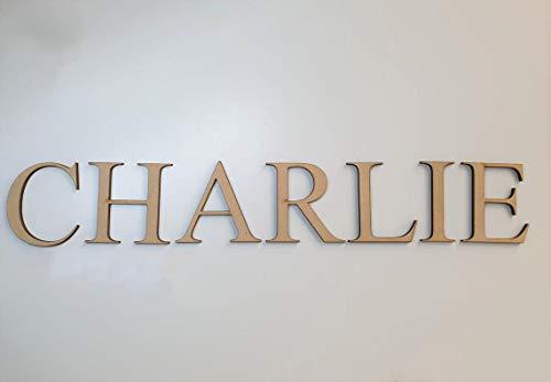 Wooden english upper case alphabets