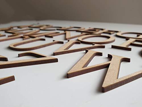 Wooden english upper case alphabets