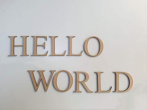 Wooden english upper case alphabets