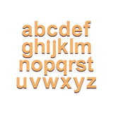 wooden capital letters for kids