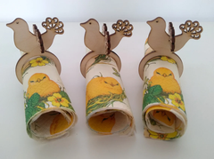 wooden napkin holder