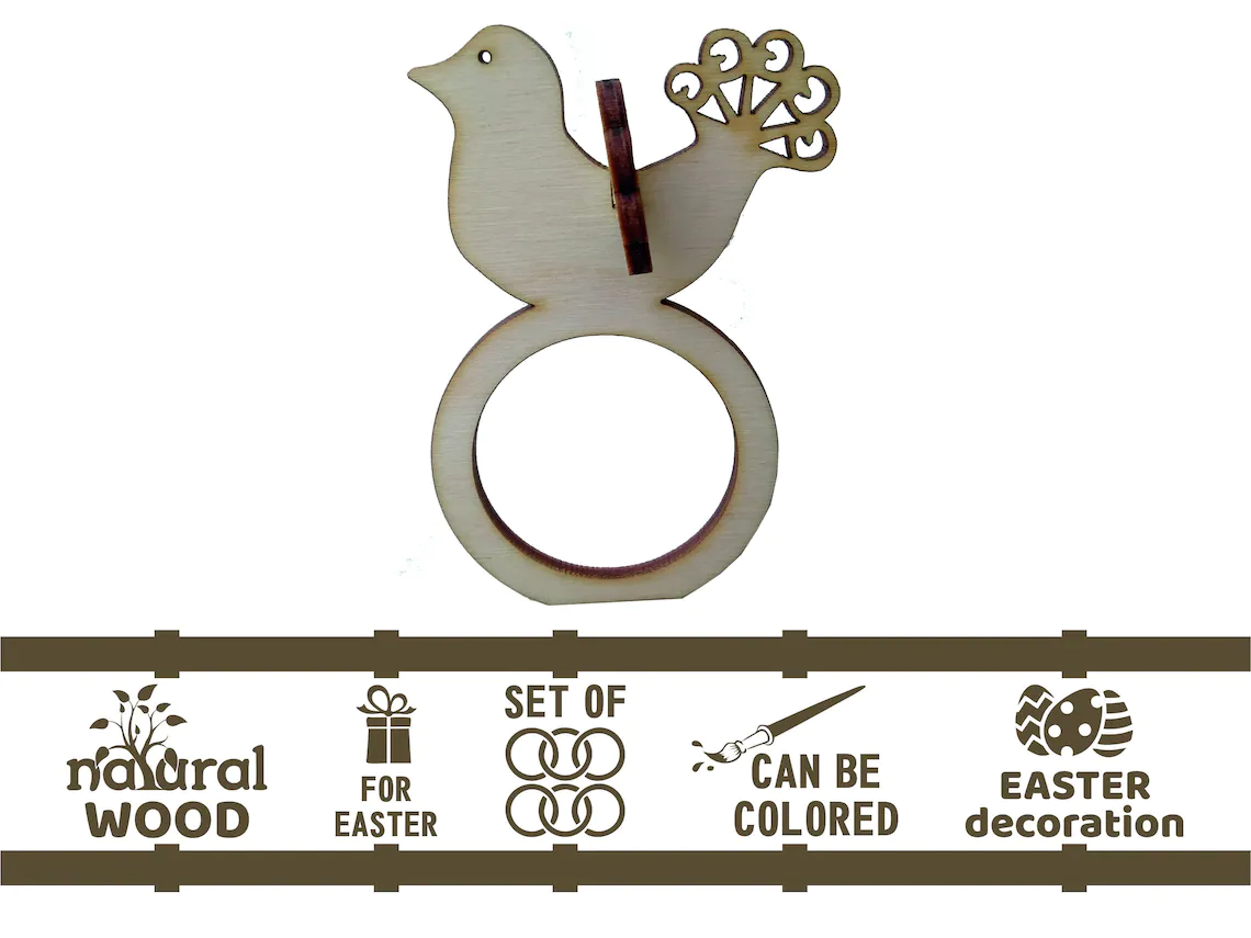 wooden napkin holder