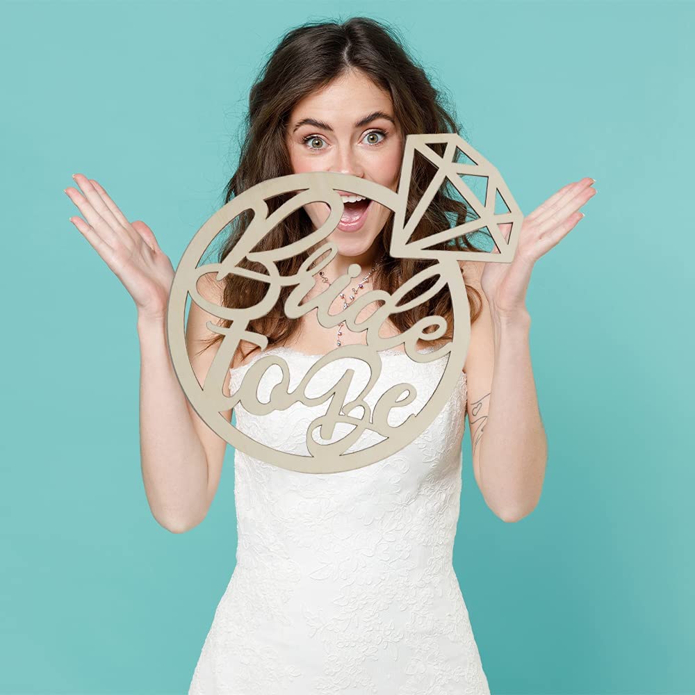 bride to be wooden sign, bride to be wooden laser cut sign, bride to be sign, bride to be sign for decorations, bride to be sign wood sign for pre-wedding, bride to be sign diamond ring for bachelor party
