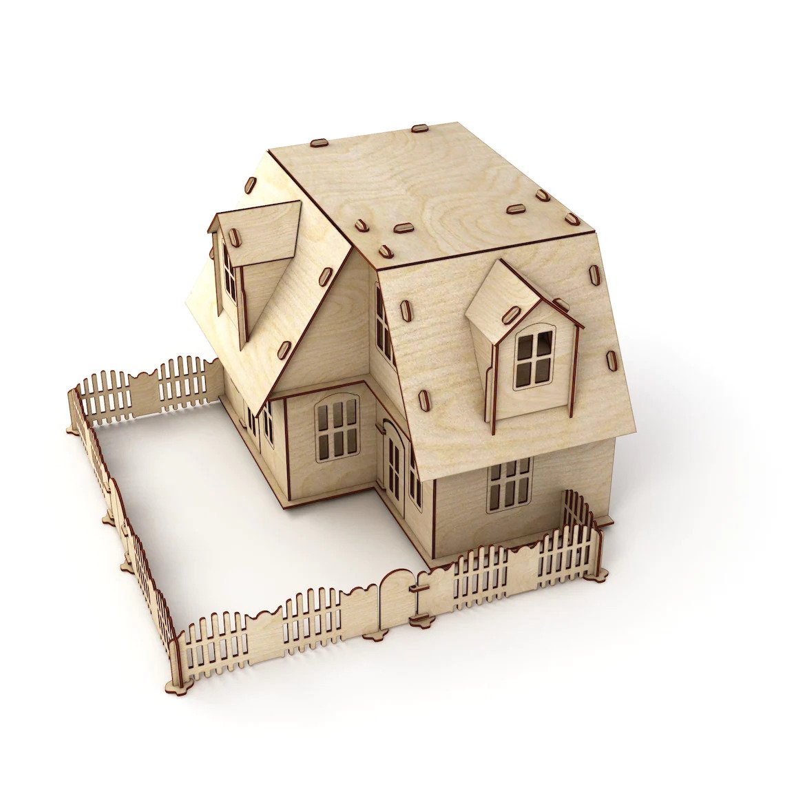 wooden house, wooden house for kids, wooden houses for crafts, 3d wooden house, wooden house kit
