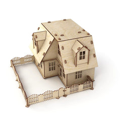 wooden house, wooden house for kids, wooden houses for crafts, 3d wooden house, wooden house kit