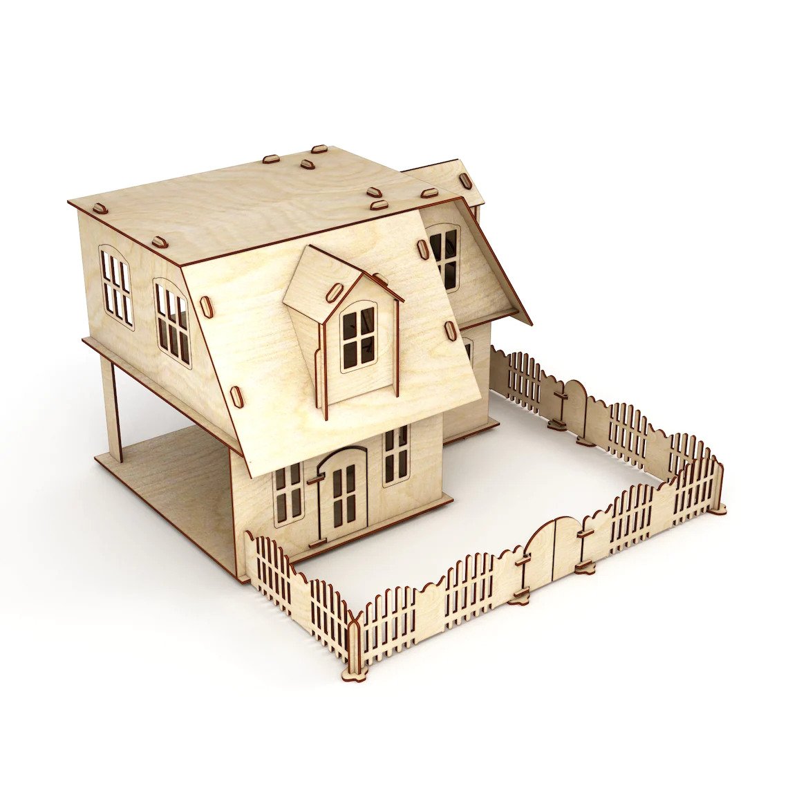 wooden house, wooden house for kids, wooden houses for crafts, 3d wooden house, wooden house kit