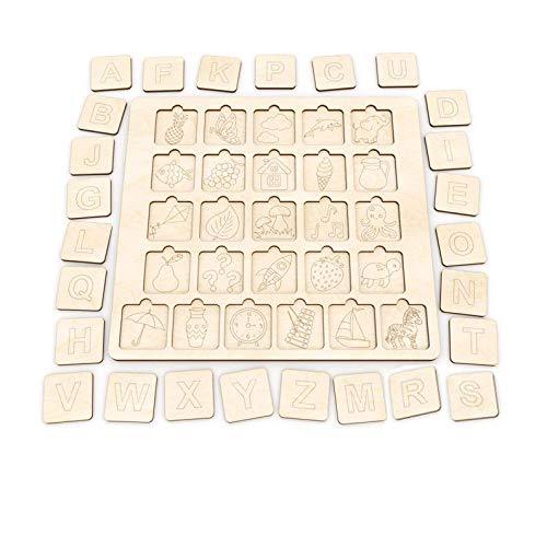  alphabet for kids wooden