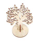 AmericanElm Wooden Jewellery Tree for jewelry organizer stand, Necklace stand