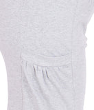 American-Elm Women's Grey Cotton Short Pant