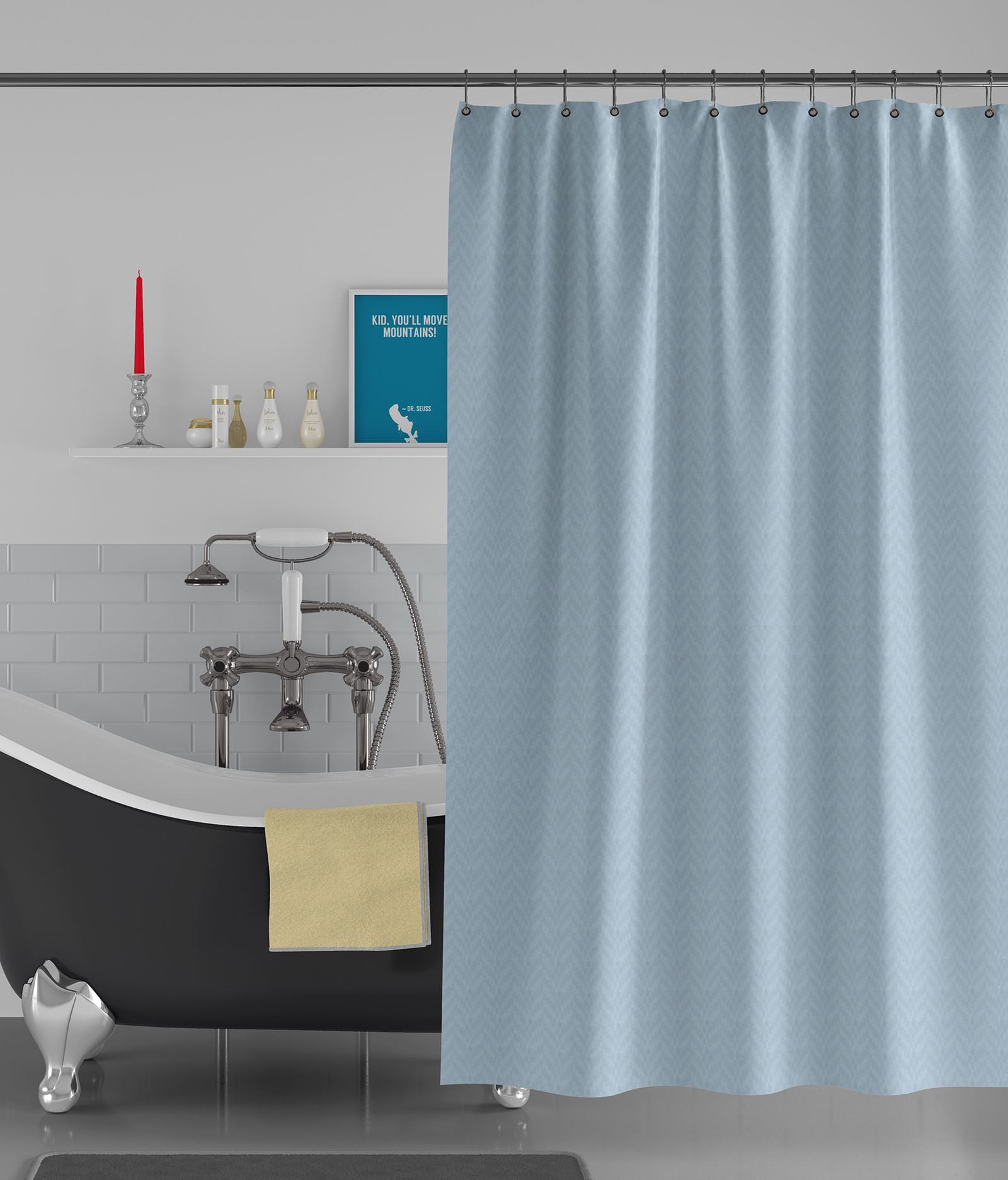 shower curtains for bathrooms 6 feet