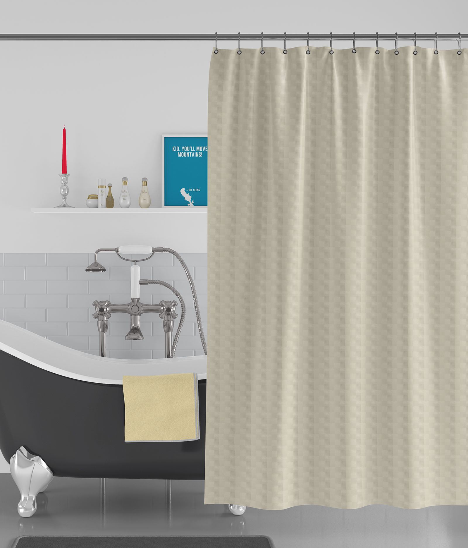 shower curtains cloth