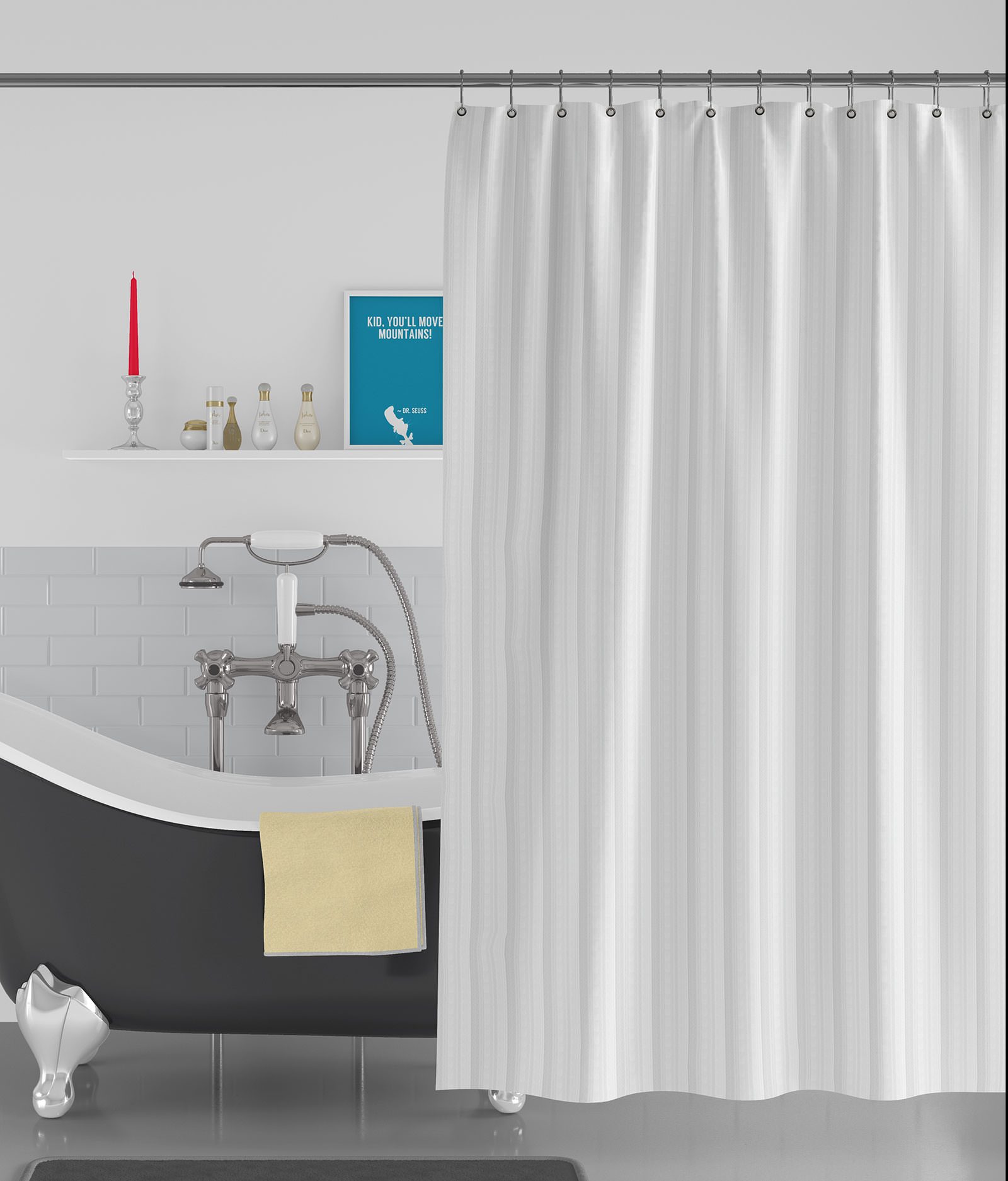 shower curtains bathrooms 8 feet