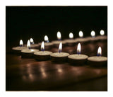 American-Elm Pack of 25 Tea Light Candles |4 Hours Burn Unscented Tea Light Candles for Decoration