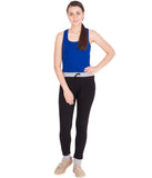 American-Elm Black Cotton Lowers for Women Stylish Slim Fit Regular Use Trackpant for Women