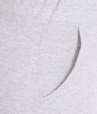 American-Elm Light Grey Solid Cotton Comfortable Slim Fit Designer Track Pant/ Lower for Women