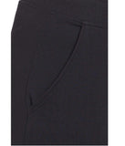 American-Elm Women's Black Dri Fit Slim Fit Stylish Track Pant/ Yoga Pant
