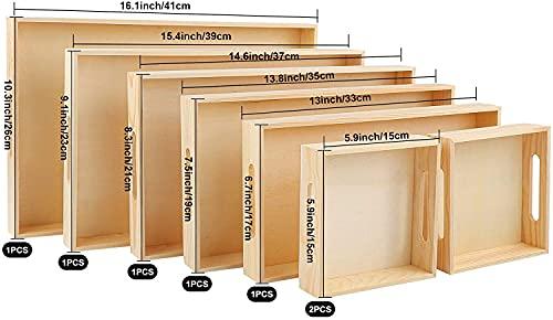 Wooden Tray For Serving Tea,Coffee,Water