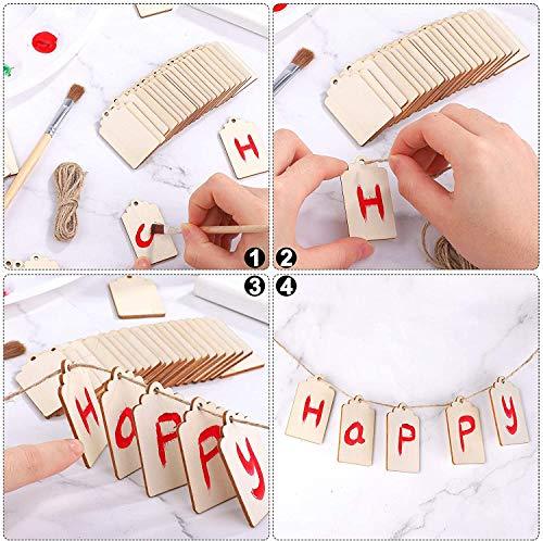 Unfinished wood shapes and sizes 