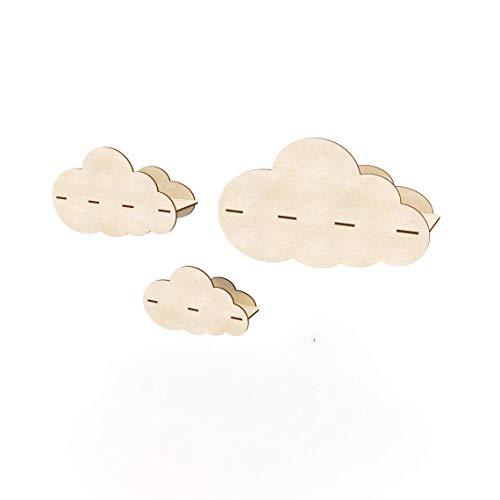 Wooden Cloud Holder